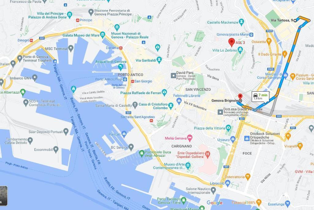 Titti'S House - Parcheggio Custodito In Garage Gratis 热那亚 外观 照片
